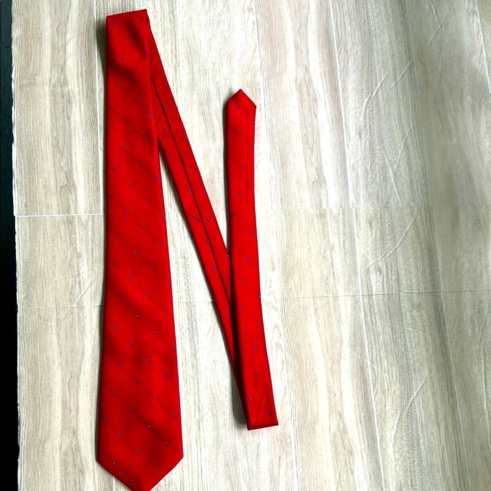 Wembley Red Classic Tie